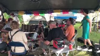 Cajun Honkeytonk with a little Miss Moonshine buckdance - Mt Airy 2017