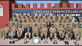 Closing Ceremony : 45th Pakistan Army Rifle Association Syed Asim Munir graced the occasion