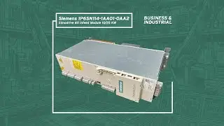 UNUSED, Open-box Siemens Simodrive 611 Infeed Module