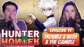 KILLUA IS COLD BLOODED! | Hunter x Hunter Married Reaction | 1x11, “Trouble x With x The Gamble”