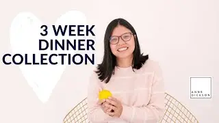 3 week dinner collection - Fall Catalogue Epicure 2020