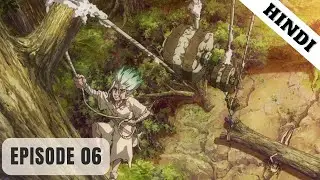 Dr. Stone Episode 06 | Two Nations of the Stone World | Explained in Hindi | Dr. Stone S01 | #anime