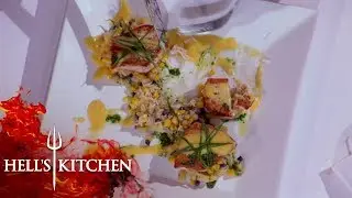 Chef Serves Swordfish With Hollandaise | Hell's Kitchen