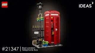 LEGO Ideas - Red London Telephone Box 21347