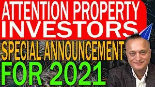 UK Property Investors SPECIAL ANNOUNCEMENT for those property investing in 2021