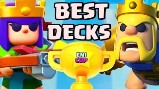 PRO PLAYERS DECKS IN CLASH MINI( EN1 CUP FINALS)!