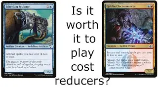 Is it worth it to play cost reducers in MTG EDH commander? for artifacts/ creatures/ enchantments?