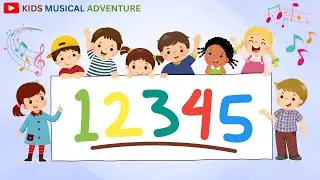 Numbers Song | 123 Songs For Kids | Counting 1 - 10 with Bunny and Goatee