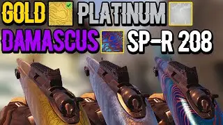 UNLOCKING GOLD,PLATINUM & DAMASCUS CAMO FOR THE SP-R 208 MARKSMAN RIFLE in COD Mobile | Season 2