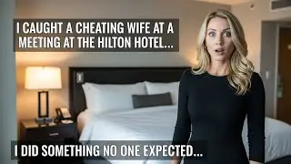 💔I caught a CHEATING WIFE at a meeting at the HILTON Hotel using a GPS tracker Reddit Cheating Story