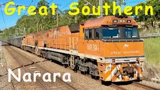 The Great Southern Luxury Express through Narara