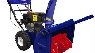 Снегоуборщик Master Yard. Запуск после трёх лет простоя.