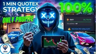 1 Minute Sureshot Quotex Strategy - Trading BMH [ SINHALA ]