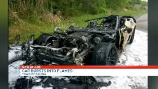 Owner of Corvette that burst into flames on I-81 shares his story