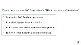 AWS Device Farm - Quiz
