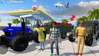🥰Aaj Hamne Oil Drum🛢️💥 Transport Kiya🚀Aur Police A Gya☠️🚨 Indian Vehicles Simulator 3d🥰New Update 🛠️
