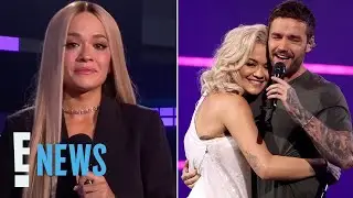 Rita Ora Chokes Up While Honoring Liam Payne at 2024 MTV EMAs | E! News