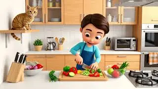 Cat as 5 star chef