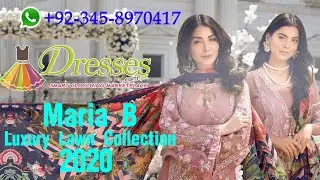 Maria B Luxury Lawn Collection 2020