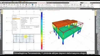ideCAD Statik | Analiz Sonuçlarını Gözden Geçirin - ideCAD Yapı Bilgi Modellemesi