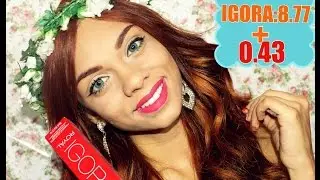 Vida de Ruiva:Meu novo tom:IGORA 8.77+0.43-por Rhayssa Ferreira