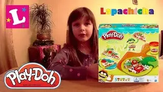 Готовим пиццу из Play Doh Pizza Play-Doh Cooking make a pizza Pizzeria Playset пицца &pi;ί&tau;&sigma;&alpha;