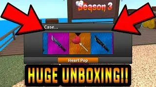 I UNBOXED THE NEW HEART POP EXOTIC!! [80+ CASES] (ROBLOX ASSASSIN)