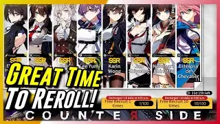 Counter Side SEA - Great Time To Reroll And Start Playing? Lots of Multi-Summons!