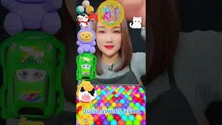 Sweet candy snack p815#mukbang #candy 