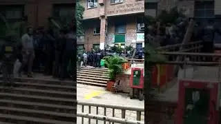 Jnu administration fight with its own students