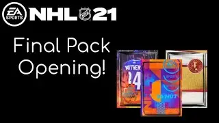 FINAL Pack Opening of NHL 21!