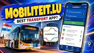 Discover Luxembourg's BEST Public Transportation App! | mobiliteit.lu
