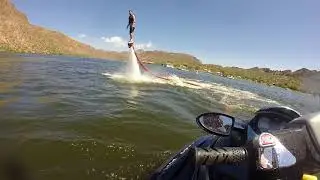 Flyboard Backflip Practice