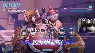 HARBLEU INSANE ROADHOG GAMEPLAY OVERWATCH SEASON 34 TOP 500