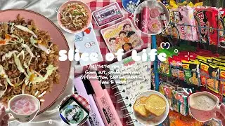 Slice of Life ♡ | summer diaries💌 | grwm, work, cooking, food🫧🍓 #minivlog #food #weeklyvlog #explore