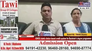 IGNOU starts choice based credit system for Bachelor's degree programme