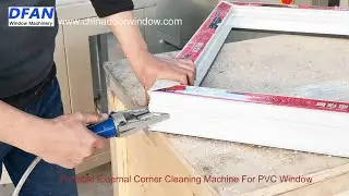 Portable External Corner Cleaning Machine for PVC Window