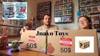 Unboxing 100$ Worth of Jnavo Toys Funko POP Mystery Boxes!