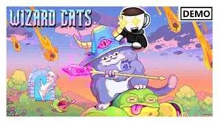 THE PURRRFECT (get it?) MAGIC GAME!!!! | Wizard Cats {Demo}