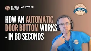How an Automatic Door Bottom works - In 60 Seconds