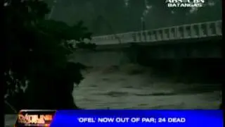 'Ofel' out of PAR; 24 dead