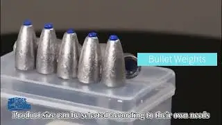 Bullet Weights Bass Fishing Casting Sinker Rig