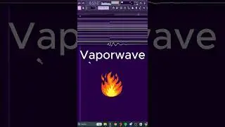 Vaporwave 🔥🔥 #flstudio #rapper #producer #theproducerroom #music #shorts  #hiphopartist #beats