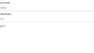 Build Star Rating using NgBootstrap