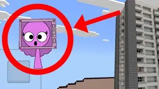 What Happens If You Summon Sprunki in Minecraft PE?! 😨 Sprunki Addon is SCARY…
