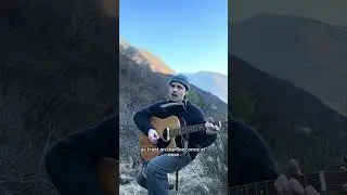 Rush Of The Wind high above the Ticino river #singersongwriter #folk #folksong #folkmusic #acoustic