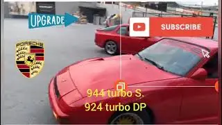 PORSCHE 944 TURBO S VS 924 turbo DP