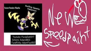 fakemon pikachu :Surfing Sparks: speedpaint