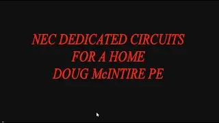 HOME DEDICATED CIRCUITS MCINTIRE