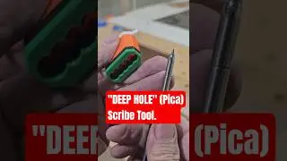Pica DEEP HOLE SCRIBE TOOLS Could help you!  #BitchinScribeTools #cabinetmaker #carpentry #diy
